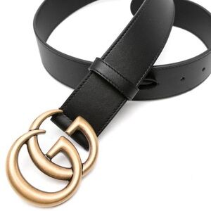 Double G Leather Belt